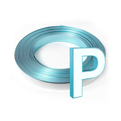 3 सेमी 4 सेमी 5 सेमी 6 सेमी एल्यूमीनियम ट्रिम कैप रोल चैनल पत्र कॉइल