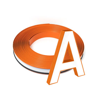 110 मिमी चैनल लेटर ट्रिम 3 डी लेटर चैनलयूम एल्यूमीनियम स्ट्रिप