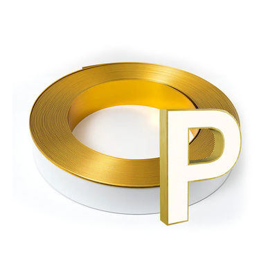 ट्रिम कैप सिग्नल चैनलम सामग्री ओडीएम एल्यूमीनियम ट्रिम कैप पत्र