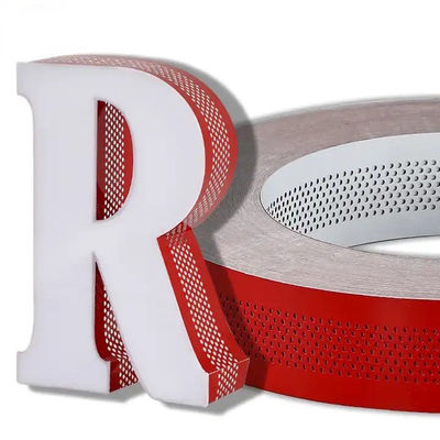 कठोरता ट्रिमलेस चैनल लेटर कॉइल 0.6 मिमी मोटाई चैनल लेटर एल्यूमीनियम कॉइल