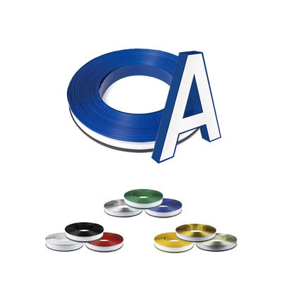 छिद्रित एल्यूमीनियम चैनल पत्र ट्रिम कैप एल्यूमीनियम चैनलम पट्टी