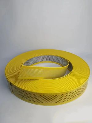 रबर ट्रिम कैप एल्यूमीनियम ट्रिम कैप पीले रंगों का विस्तृत चयन मोड़ने में आसान चैनल पत्र किनारे