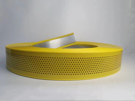 एल्यूमीनियम मिश्र धातु ट्रिम कैप कठोरता 68MM 70MM 76MM 93MM 50M/रोल एल्यूमीनियम पट्टी