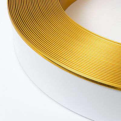 टिकाऊ एल्यूमीनियम ट्रिम कैप OEM ODM चैनल ट्रिम कैप आसान स्थापित करने के लिए