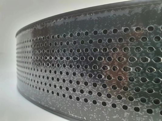 काले प्लास्टिक एल्यूमीनियम ट्रिम टोपी 6 सेमी चौड़ी ट्रिम टोपी पत्र हाथ झुकने