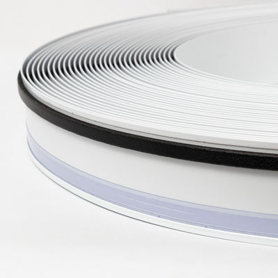 पनरोक ब्रश Channelume एल्यूमीनियम मिश्र धातु 50 मीटर ट्रिम कैप रोल