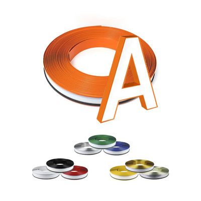 110 मिमी चैनल लेटर ट्रिम 3 डी लेटर चैनलयूम एल्यूमीनियम स्ट्रिप