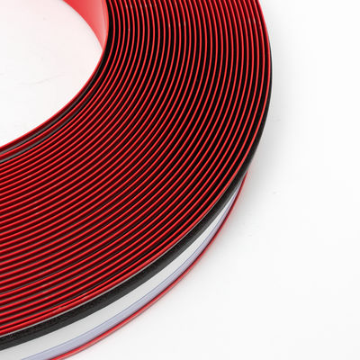 NWY-2 एल्यूमीनियम चैनल पत्र ट्रिम कैप स्टॉक में किनारे के साथ एल्यूमीनियम चैनल