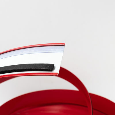 NWY-2 एल्यूमीनियम चैनल पत्र ट्रिम कैप स्टॉक में किनारे के साथ एल्यूमीनियम चैनल