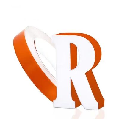 एल्यूमीनियम चैनल लेटर कॉइल के साथ पीवीडीएफ लेपित सतह चौड़ाई 20mm-1400mm