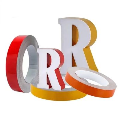 एल्यूमीनियम चैनल लेटर कॉइल के साथ पीवीडीएफ लेपित सतह चौड़ाई 20mm-1400mm