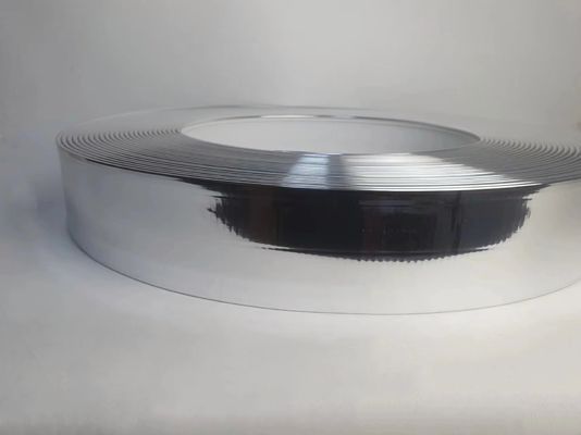 मिरर स्लिवर एल्यूमीनियम ट्रिम कैप रोल हैंड बेंडिंग कठोरता चैनल पत्र किनारे विभिन्न चौड़ाई