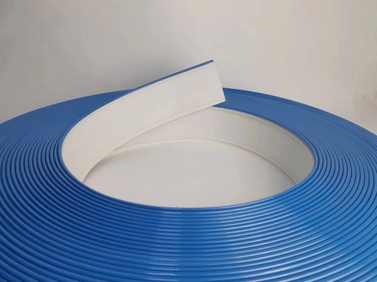 अनुकूलन योग्य जे टाइप ट्रिम कैप रोल्स हैंड बेंड ब्लू कलर एल्यूमीनियम ट्रिम कैप