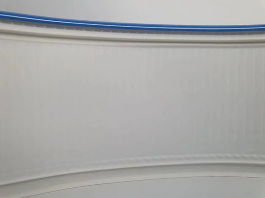 अनुकूलन योग्य जे टाइप ट्रिम कैप रोल्स हैंड बेंड ब्लू कलर एल्यूमीनियम ट्रिम कैप