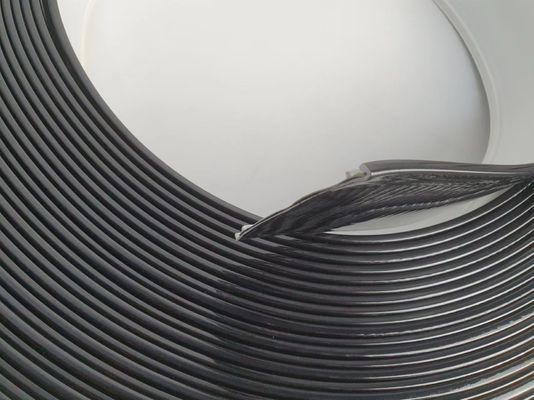 68MM 70MM 76MM 93MM एल्यूमीनियम मिश्र धातु कॉइल ट्रिम कैप इन ब्लैक चैनल लेटर ट्रिम कैप