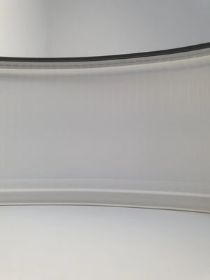 68MM 70MM 76MM 93MM एल्यूमीनियम मिश्र धातु कॉइल ट्रिम कैप इन ब्लैक चैनल लेटर ट्रिम कैप