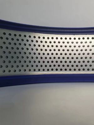 एल्यूमीनियम स्ट्रिप ट्रिम कैप 50M लंबाई अनुकूलन योग्य चौड़ाई रबर ट्रिम कैप