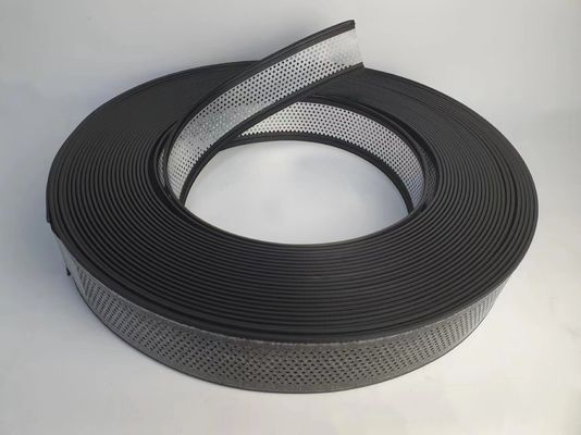 काले प्लास्टिक एल्यूमीनियम ट्रिम टोपी हाथ घुमावदार चैनल पत्र ट्रिम टोपी