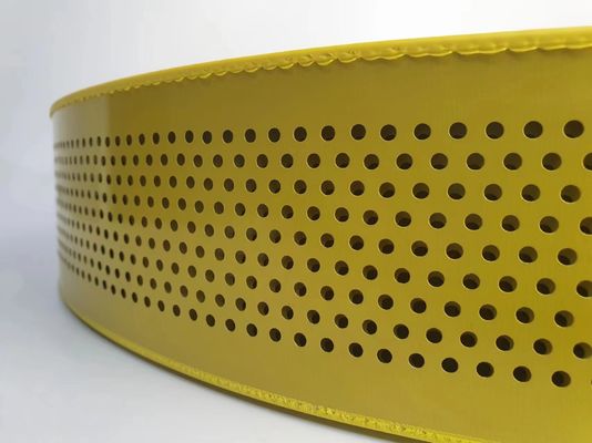 रबर ट्रिम कैप एल्यूमीनियम ट्रिम कैप पीले रंगों का विस्तृत चयन मोड़ने में आसान चैनल पत्र किनारे