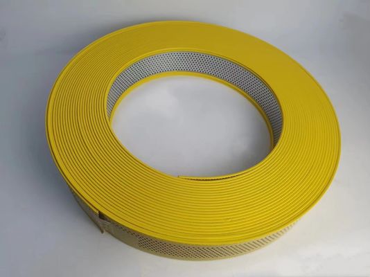 एल्यूमीनियम मिश्र धातु ट्रिम कैप कठोरता 68MM 70MM 76MM 93MM 50M/रोल एल्यूमीनियम पट्टी