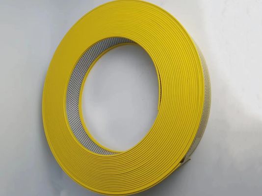 एल्यूमीनियम मिश्र धातु ट्रिम कैप कठोरता 68MM 70MM 76MM 93MM 50M/रोल एल्यूमीनियम पट्टी
