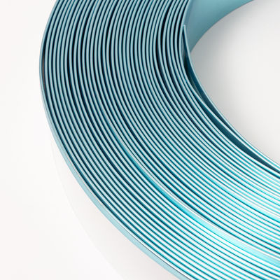 एल्यूमीनियम फ्लैट चैनल लेटर ट्रिम कैप एक तरफ के किनारे लेटर साइन ट्रिम कैप