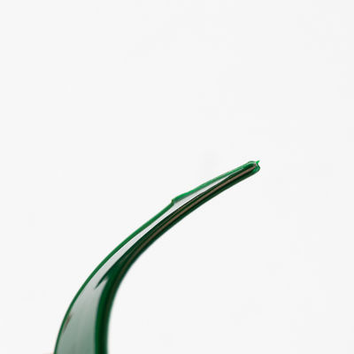 10 रोल प्रति कार्टन प्लास्टिक ट्रिम कैप ग्रीन चैनल लेटर एज लचीला